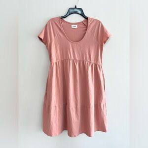 Pact Women's Mini Dress in Dusty Rose
